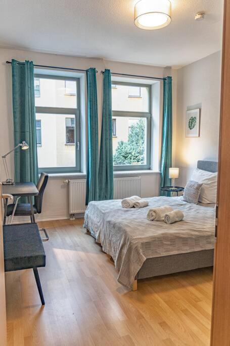 Blue Chili 23 - Modern, Zentral, Mit Balkon Lejlighed Magdeburg Eksteriør billede